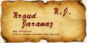 Mrgud Jaramaz vizit kartica